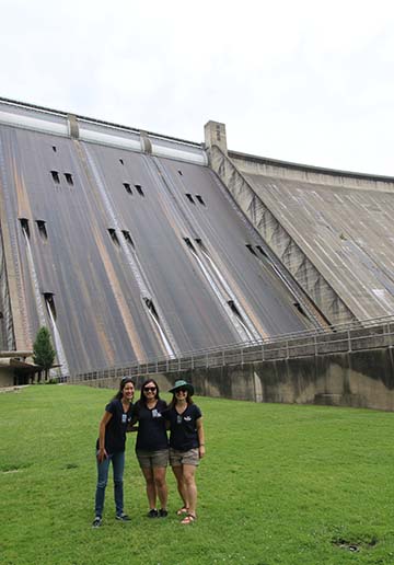 State Fellows at the Shasta Dam