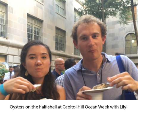 William and Lily at Capitol Hill Ocean Week