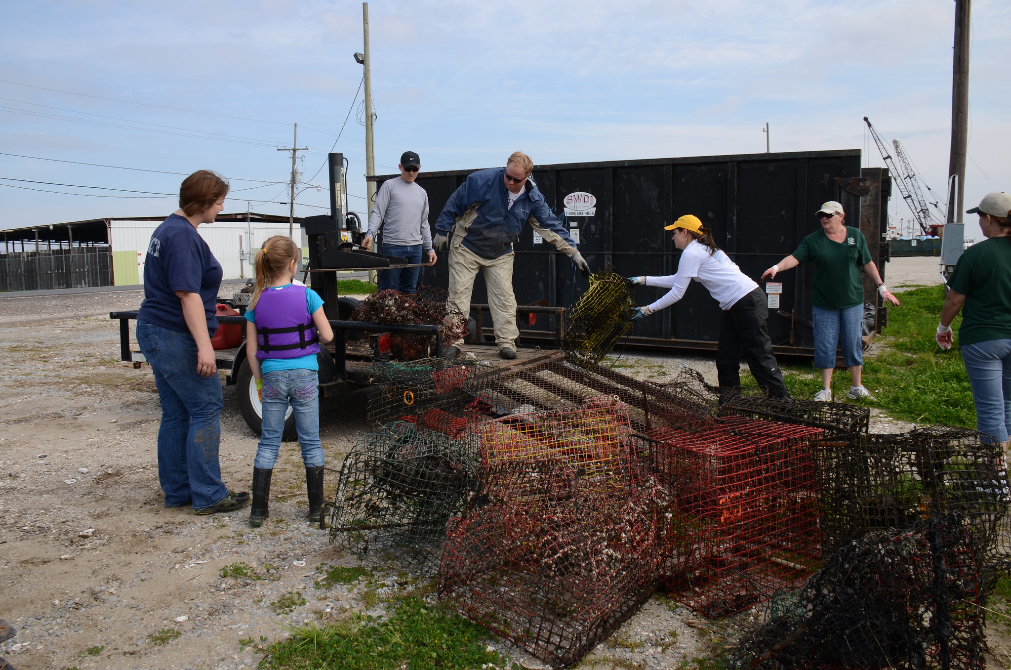 Photo; Crab Trap Rodeos
