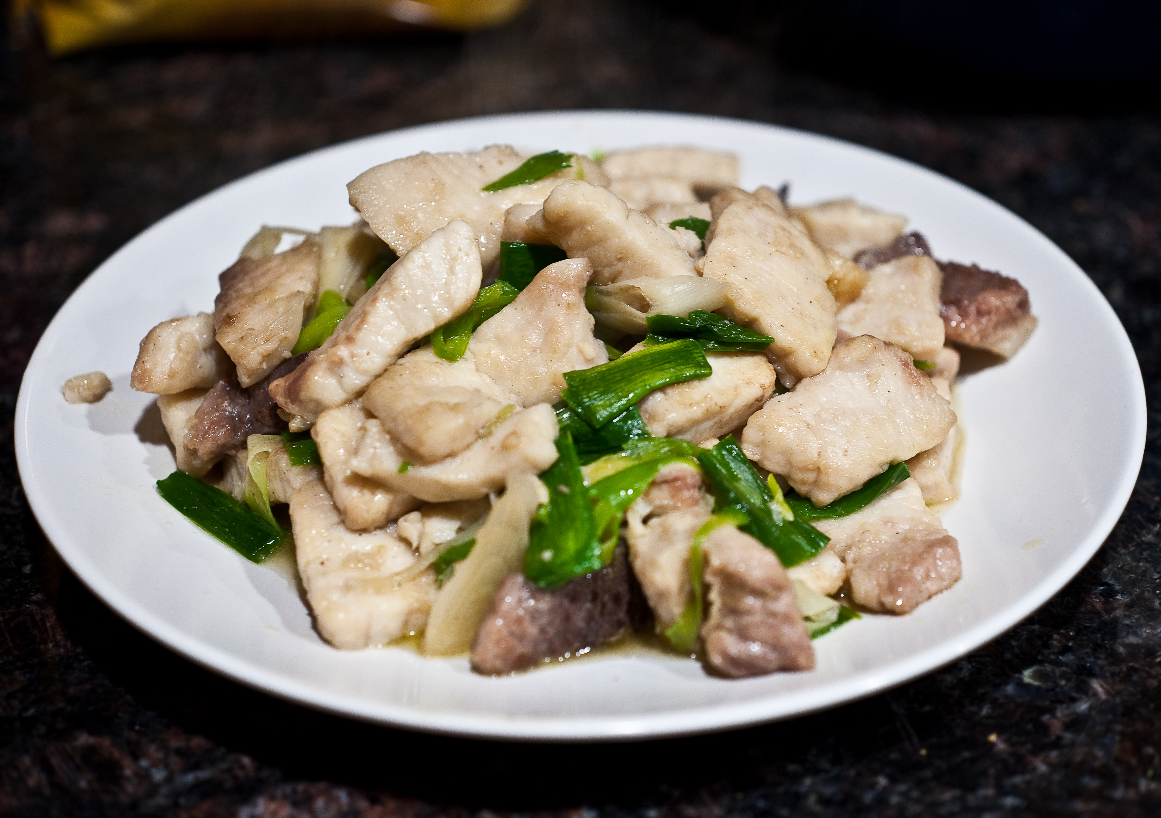 Jorge Gonzalez/flickr shark strips with green onion