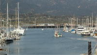 Fishing boats in Santa Barbara.