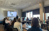 Will Madrigal, Jr., leads training
