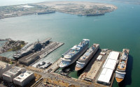 Cruise Ships in the Port of San Diego