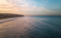 ocean and sky
