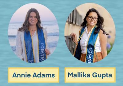 Annie Adams and Mallka Gupta