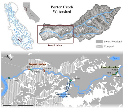 Map of Porter Creek