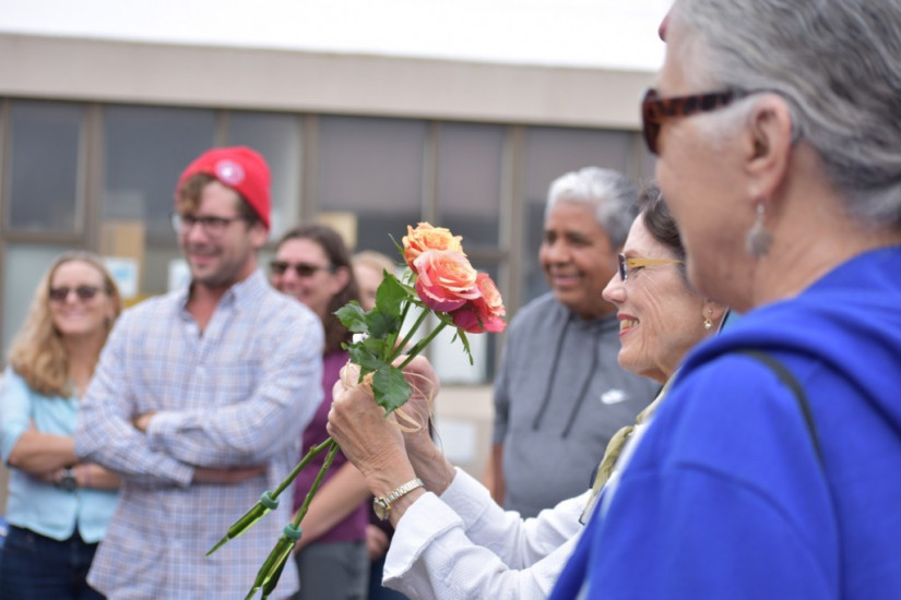 friends, family, faculty gather for the ceremony