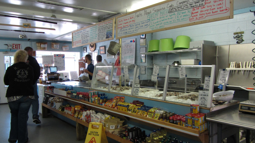 seaview crab company seafood counter