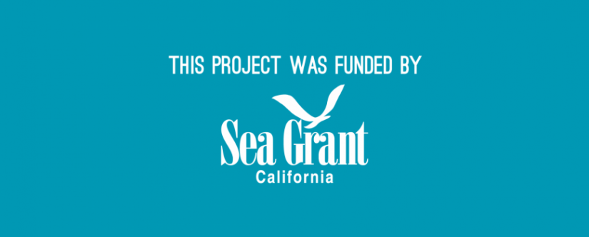 Sample attribution statement that "This project was funded by California Sea Grant.)