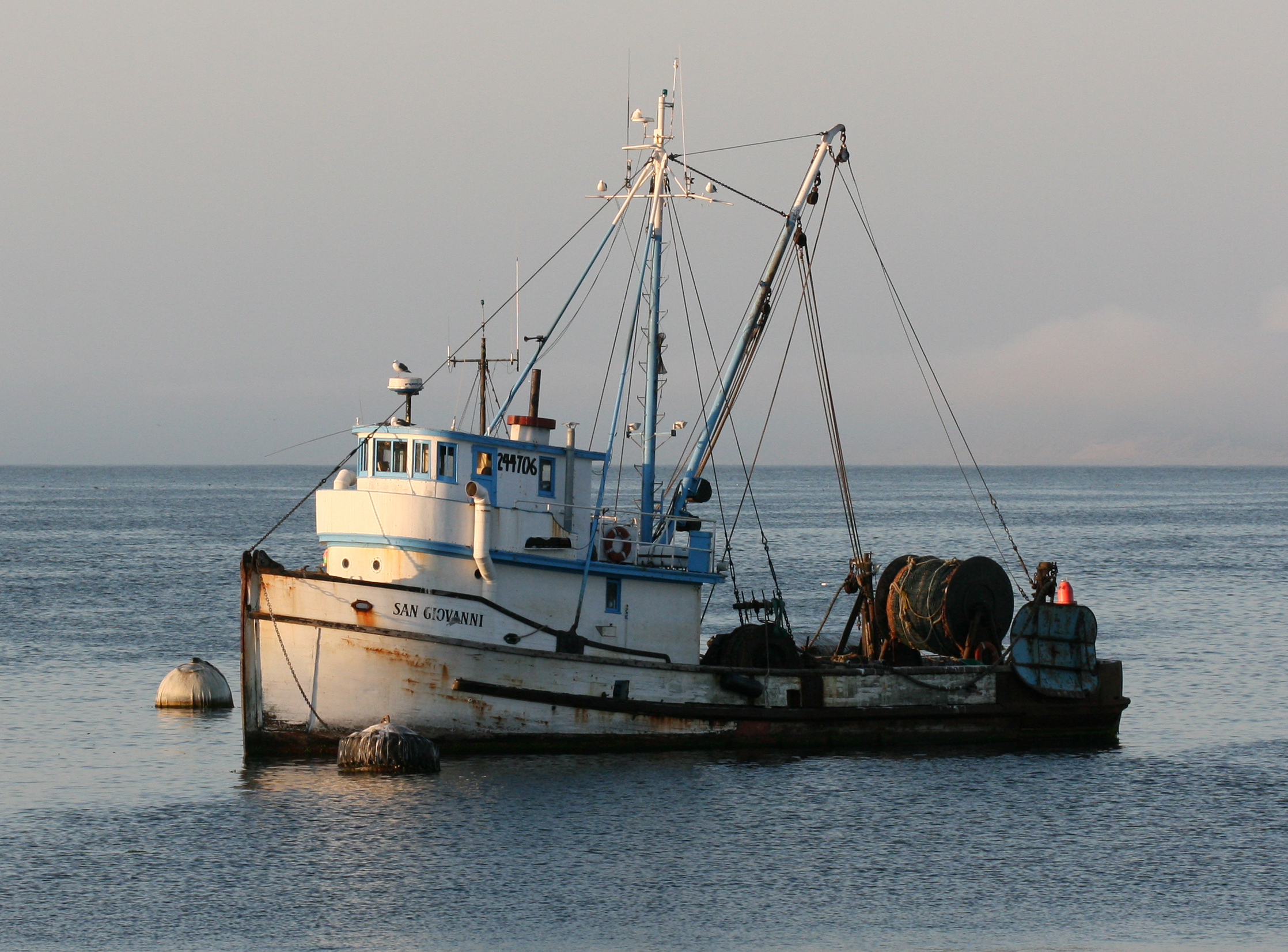 Philip Bouchard/flickr Fishing boat named San Giovanni on the ocean
